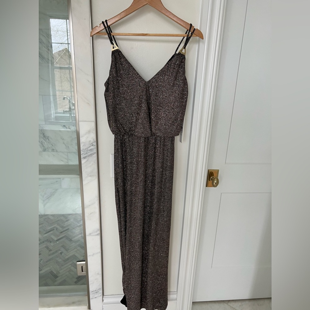 Calvin Klein black glitter dress size 6